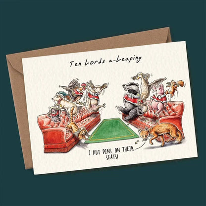 🎁Early Christmas Sale - Twelve Days Of Christmas Card Set