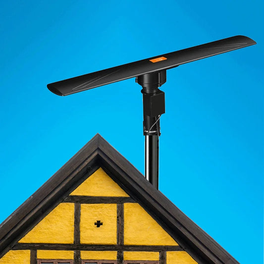 990 Mile Amplified Powerful Digital Omnidirectional HDTV Antenna with Remote