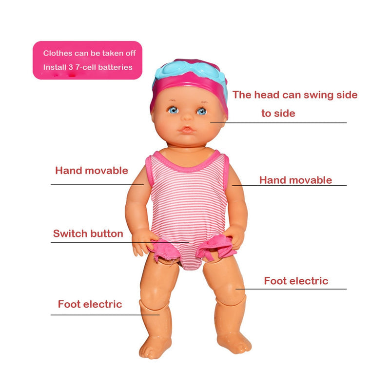 Waterproof Swimming Baby Doll - The Best Gift For Kids