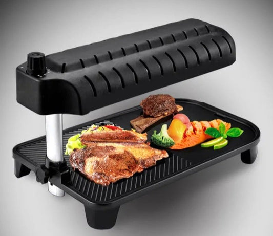 3D Infrared Electric Grill – Smokeless Korean BBQ Non-Stick Electric Grill & Baking Pan