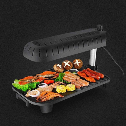 3D Infrared Electric Grill – Smokeless Korean BBQ Non-Stick Electric Grill & Baking Pan