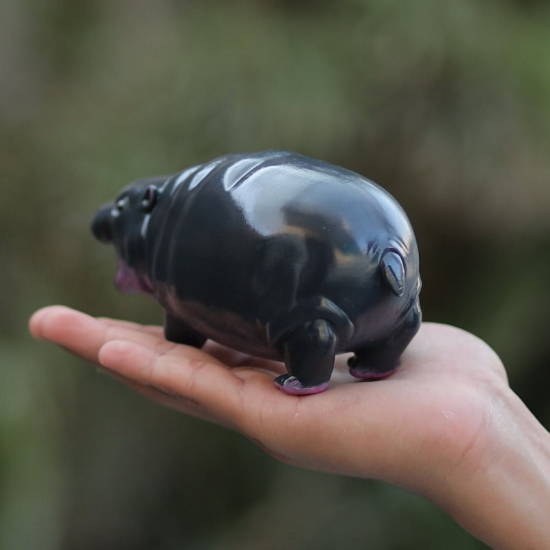 🥰Moo Deng Baby Pygmy Hippo Collectible💝