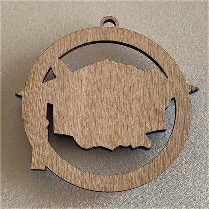 2024 Graduation Wooden Medal Pendant🏅