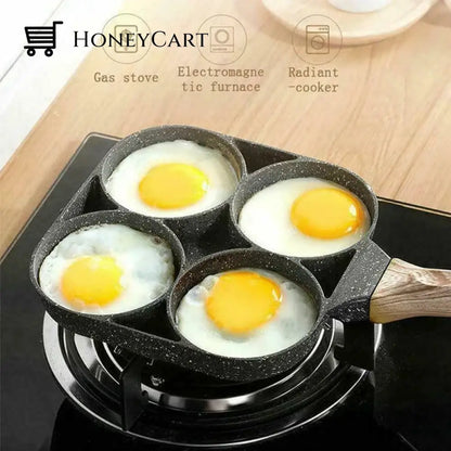 4 Hole Maifanshi Stone Non-Stick Egg Ham Pot Tool