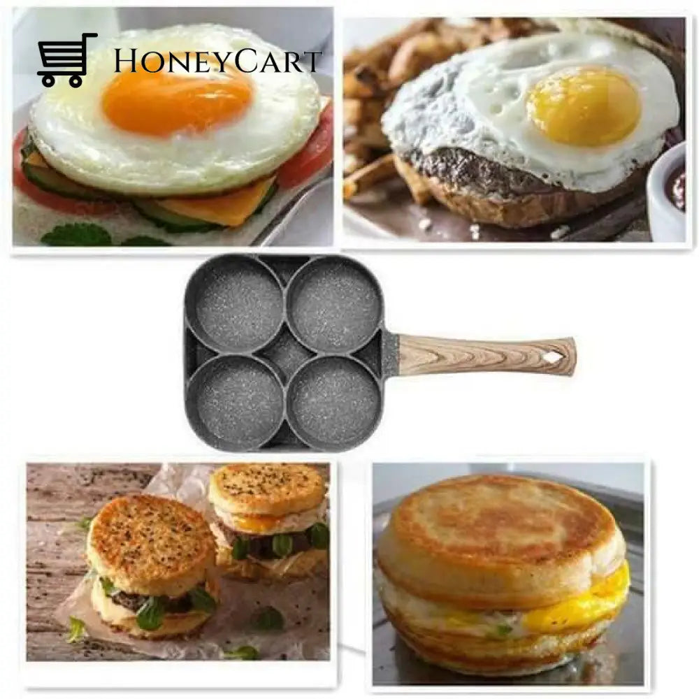 4 Hole Maifanshi Stone Non-Stick Egg Ham Pot Tool