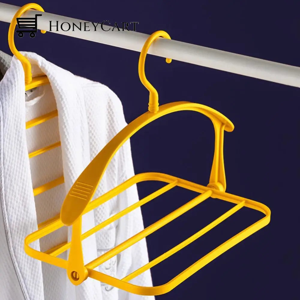 4-Layer Foldable Clothes Hanger Hangers