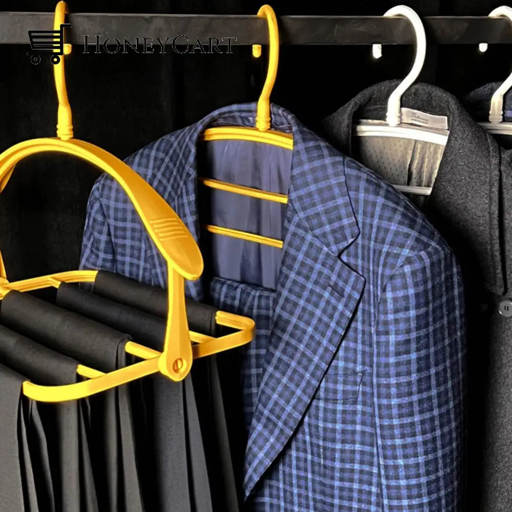 4-Layer Foldable Clothes Hanger Hangers