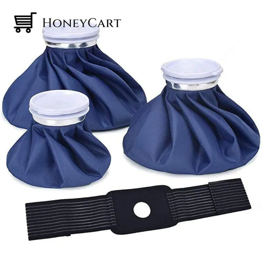 4-Pack: Reusable Ice Pack Hot Water Bag Wellness