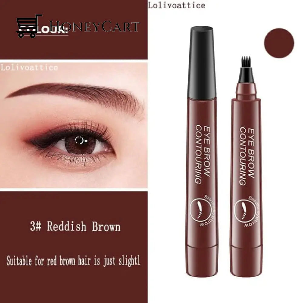 4 Points Multi Used Pen 3# Reddish Brown / Buy 1 Eye
