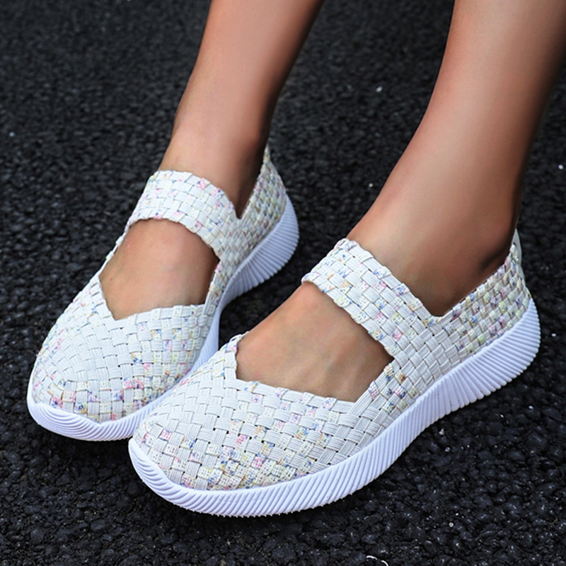 Flavia Breathable Patterned Comfortable Fashion Sneakers