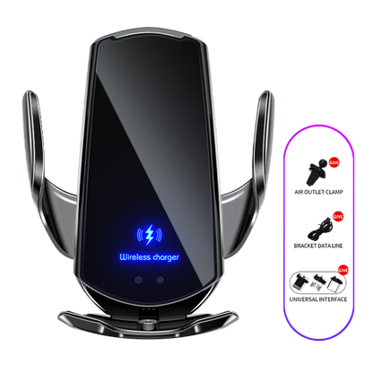 Wireless Automatic Sensor Car Phone Holder and Charger