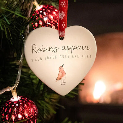 Friendship Heart Hanging Ornament（Ceramic）