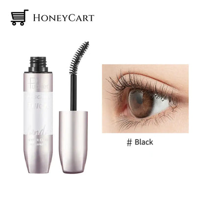 4D Fiber Curl Long Lasting Waterproof Mascara Black (Buy 1 Get Free) Eye