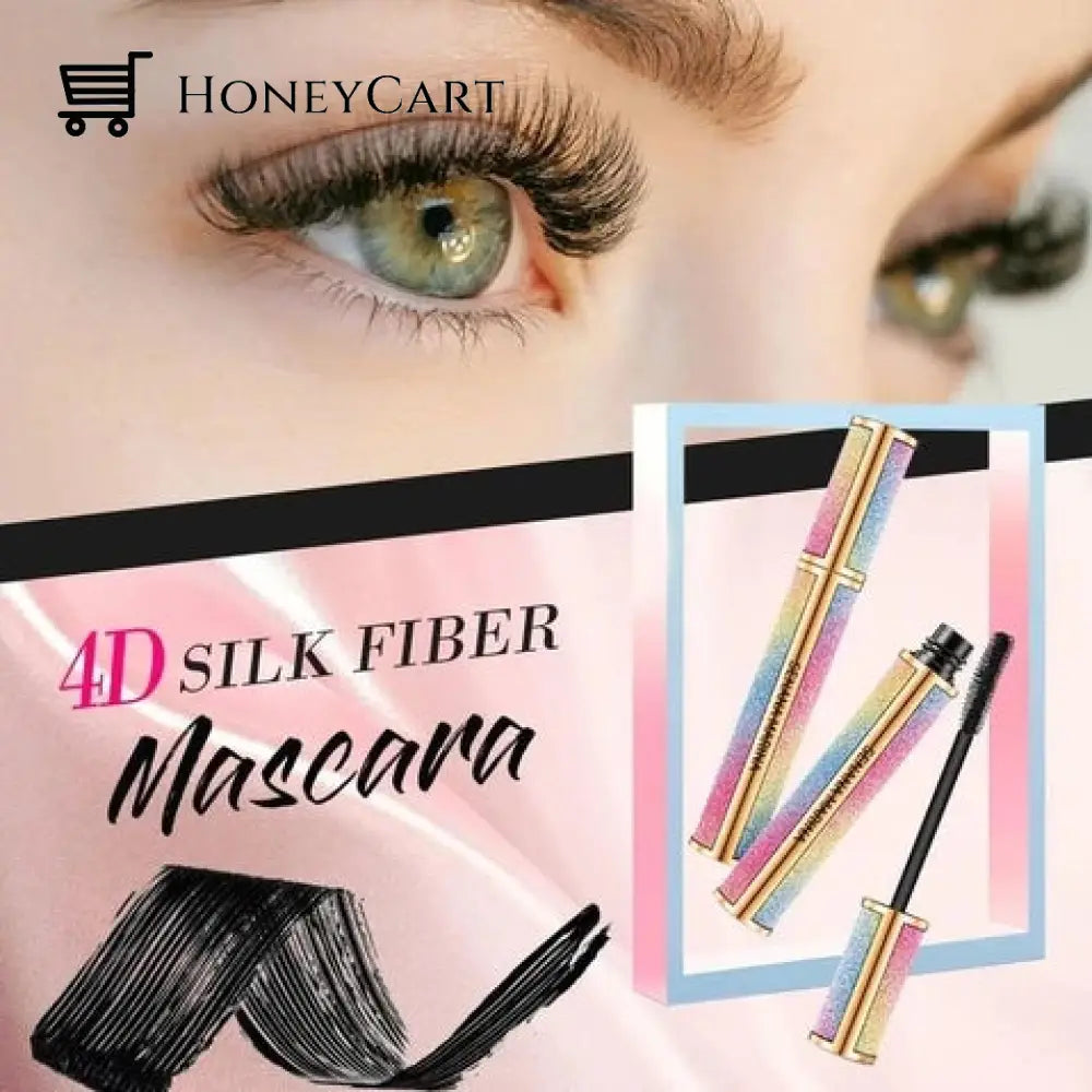 4D Vivid Galaxy Waterproof Silk Fiber Thick Lengthening Mascara