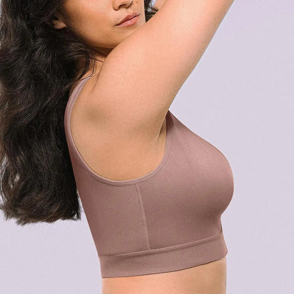 Shapecurve Shapewear with bra Bare Essentials AirSlim Unlined Wireless Back Support Bra