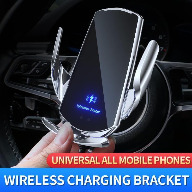 Wireless Automatic Sensor Car Phone Holder and Charger