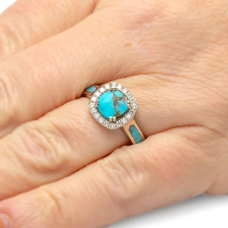 Turquoise Creative 2 - Piece Ring