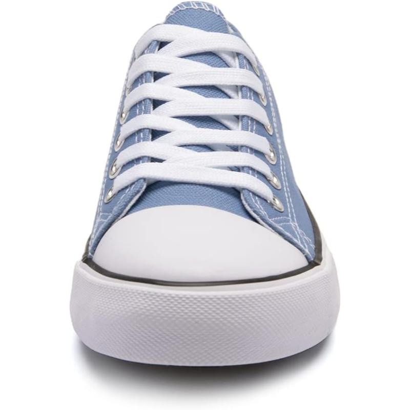 Women's Mono Canvas Lace-Up Sneakers