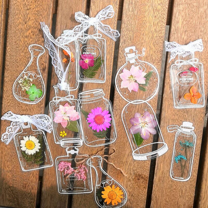 🌸Dried Flower Bookmarks Set🌷