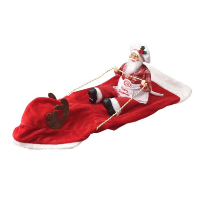 Santa Rider Dog Costume – Dog Christmas Outfit