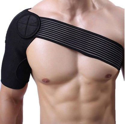 Shoulder Support Brace - Compression Support Strap ~ Relieve Shoulder Pain!