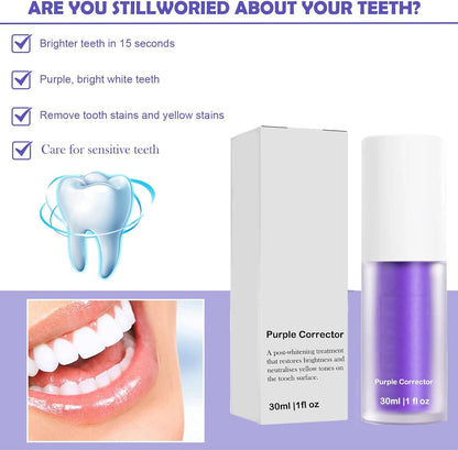 Natural V34 Purple Whitening Toothpaste