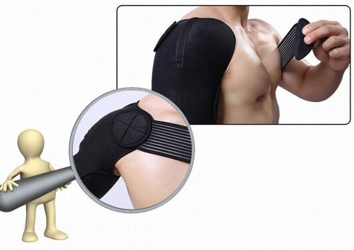 Shoulder Support Brace - Compression Support Strap ~ Relieve Shoulder Pain!