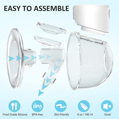 Double Electric Wearable Breast Pump