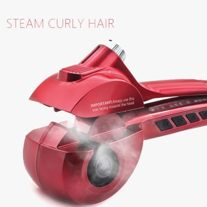 Ceramic Automatic Hair Curler with Steam