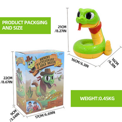 Electric Tricky and Scary Rattlesnake Toy