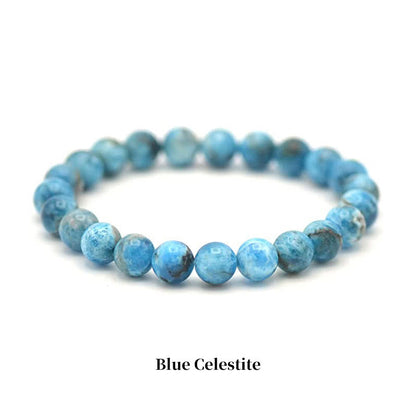 Natural Stone Quartz Healing Beads Bracelet