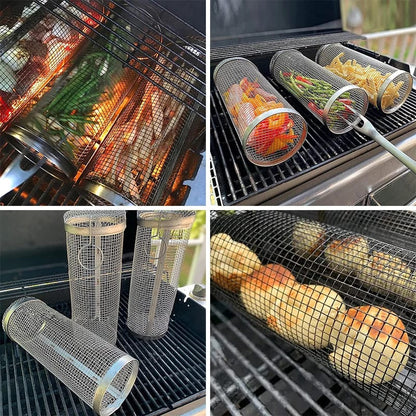 GrillMate Rolling Grill Baskets