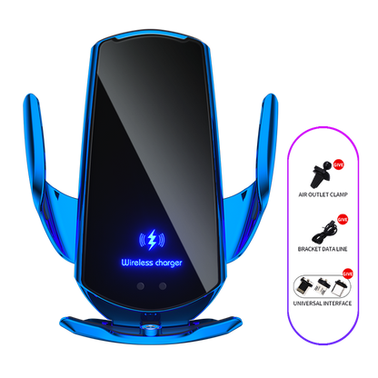 Wireless Automatic Sensor Car Phone Holder and Charger