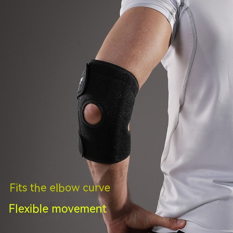 Sports Elbow Guard Adjustable Pressure Support Equipment Training Outdoor Badminton Basketball