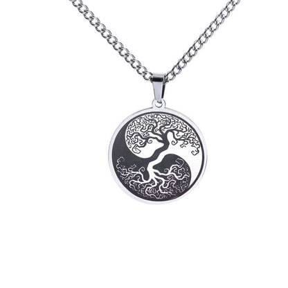 The Tree of Life Titanium Steel Necklace