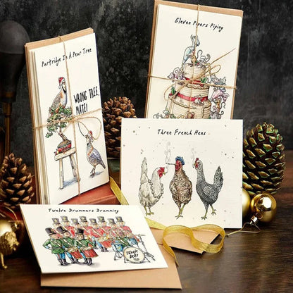 Twelve Days Of Christmas Card Set