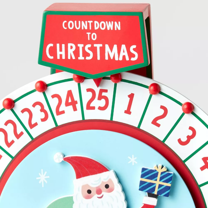 🎅CHRISTMAS HOT SALER🎁-Countdown Christmas Advent Calendar Wheel