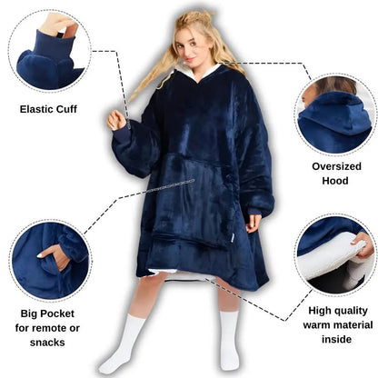 THE COMFY Cozy Warm Blanket Hoodie ( Kids & Adults )
