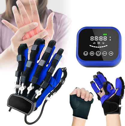 Hand Finger Rehabilitation Exerciser Robot Gloves | Hemiplegia Cerebral Training Equipment Therapy