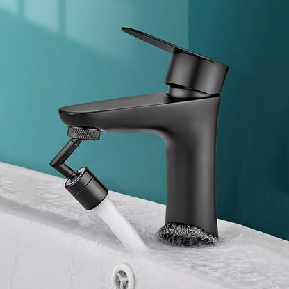 720° Black Flexible Faucet - Bendable Kitchen Sink Tap Spray Head Tools