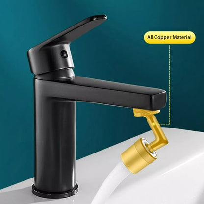 720° Black Flexible Faucet - Bendable Kitchen Sink Tap Spray Head Tools