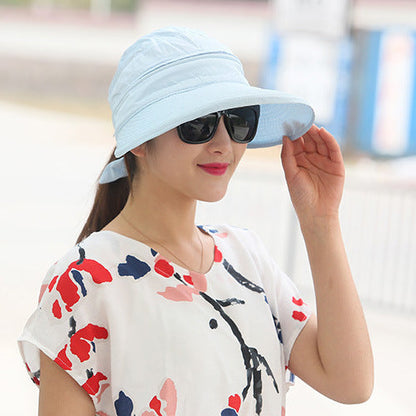 Summer Sunshade Ladies Foldable Summer Hat