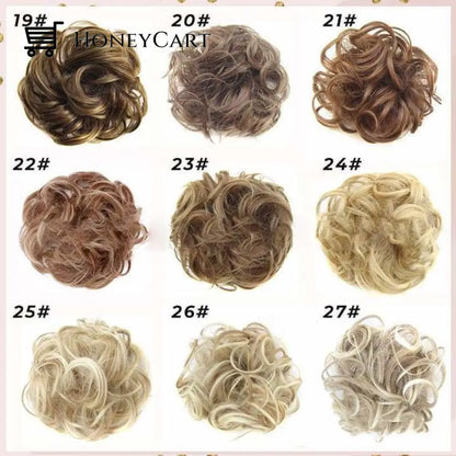 74 Colors Easy To Wear Stylish Hair Scrunchies Tool