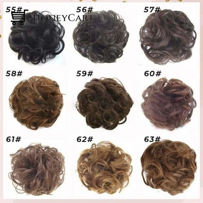 74 Colors Easy To Wear Stylish Hair Scrunchies Tool