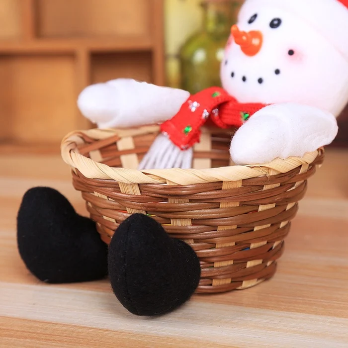 🍬Christmas Candy Woven Basket