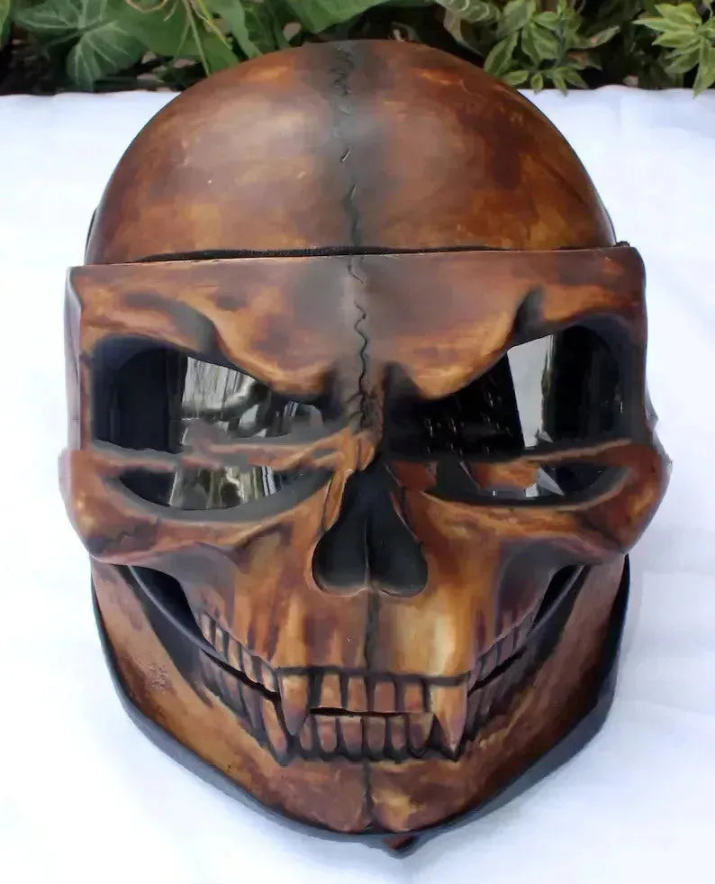 Halloween Skull Head Helmet Mask realistic halloween masks Gothic Mask