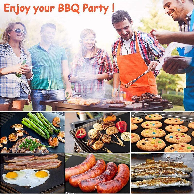 New Cuttable Non-Stick BBQ Grill Mats(1 roll)