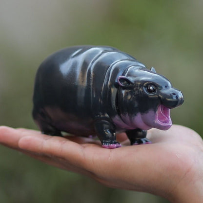 🥰Moo Deng Baby Pygmy Hippo Collectible💝