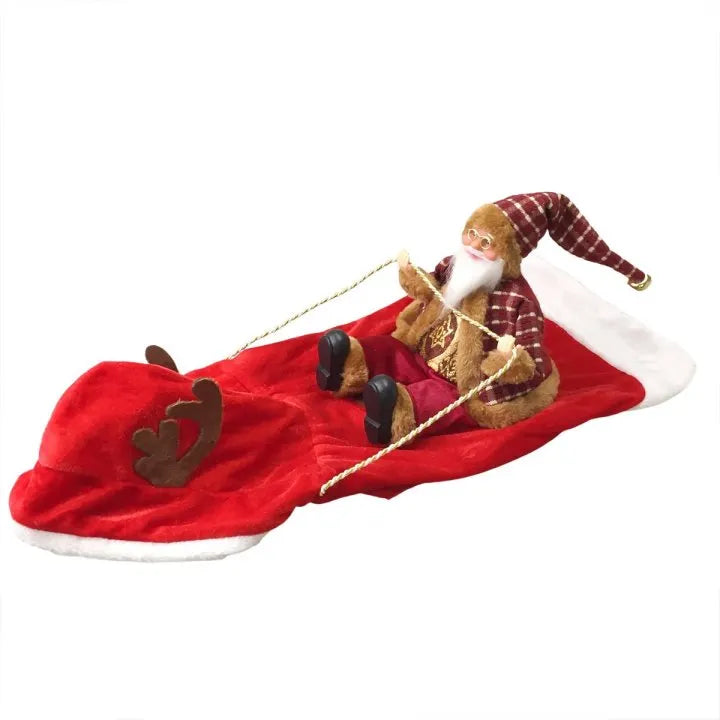Santa Rider Dog Costume – Dog Christmas Outfit