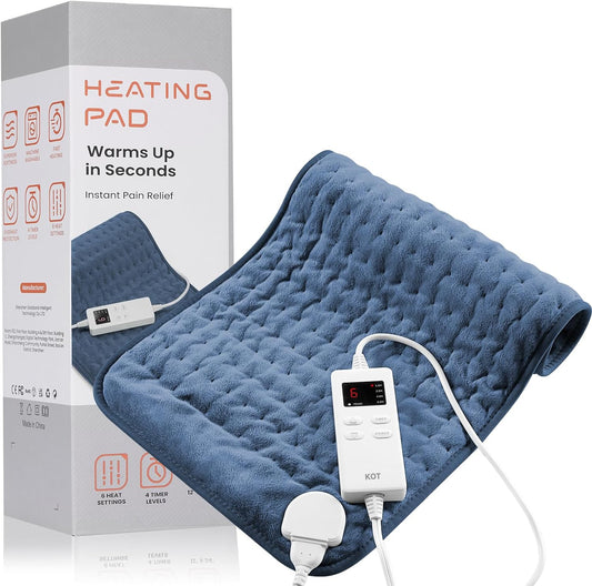 Massaging Heating Pad For Back Pain & Cramps